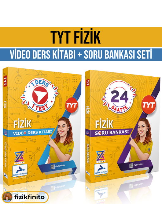 2025 TYT Fizik Kamp Kitapları - Video Konu Anlatımı ve Soru bankası