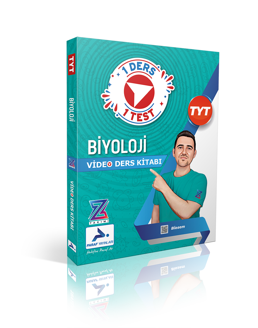 Biosem - TYT Biyoloji VİDEO DERS Kitabı - Paraf Z Takımı