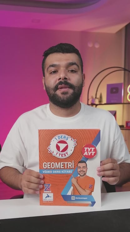 Merkeze Teğet - TYT-AYT Geometri VİDEO DERS Kitabı - Paraf Z Takımı