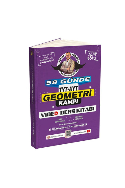 58 Günde Tyt Ayt Geometri Video Ders Kitabı Selim Yüksel