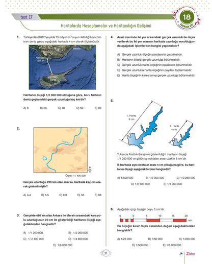 Coğrafyanın Kodları - AYT Coğrafya Soru Bankası - Paraf Z Takımı